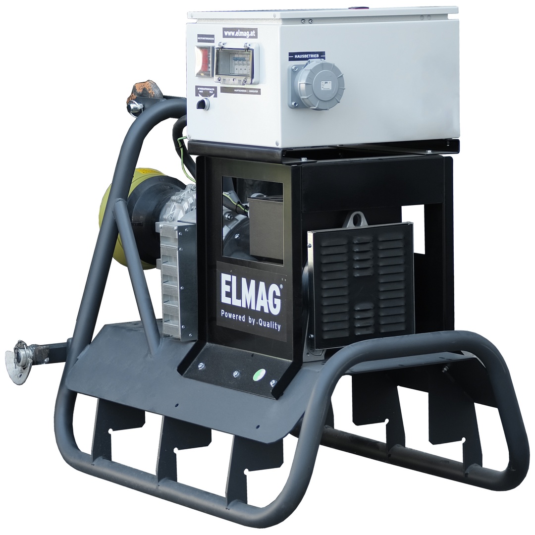 ELMAG Zapfwellen-Stromerzeuger SEZN 50WD-AVR-ECO nur für Hausbetrieb, IP44, 1500UpM, bürstenlos