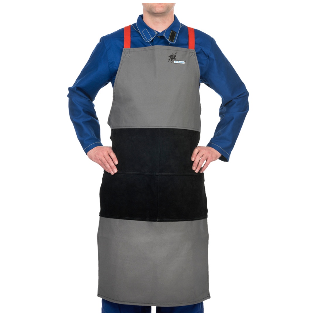 ELMAG Schweißerschürze WELDAS 38-4442 Arc Knight Gr. 60 x 107 cm / mit Hosenträger