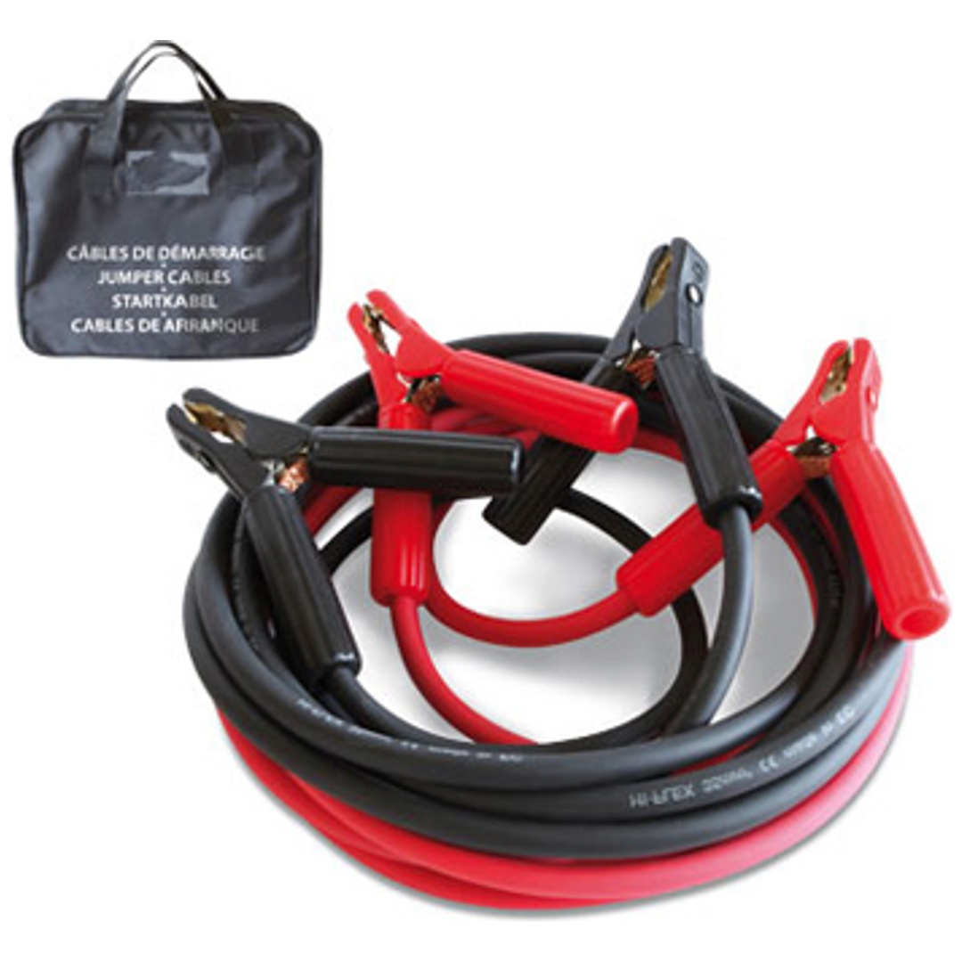 ELMAG Starthilfekabel-Set max. 700 A, Polkl. vollisoliert, 2 x 4,5 m, 35 qmm, inkl. Tragetasche
