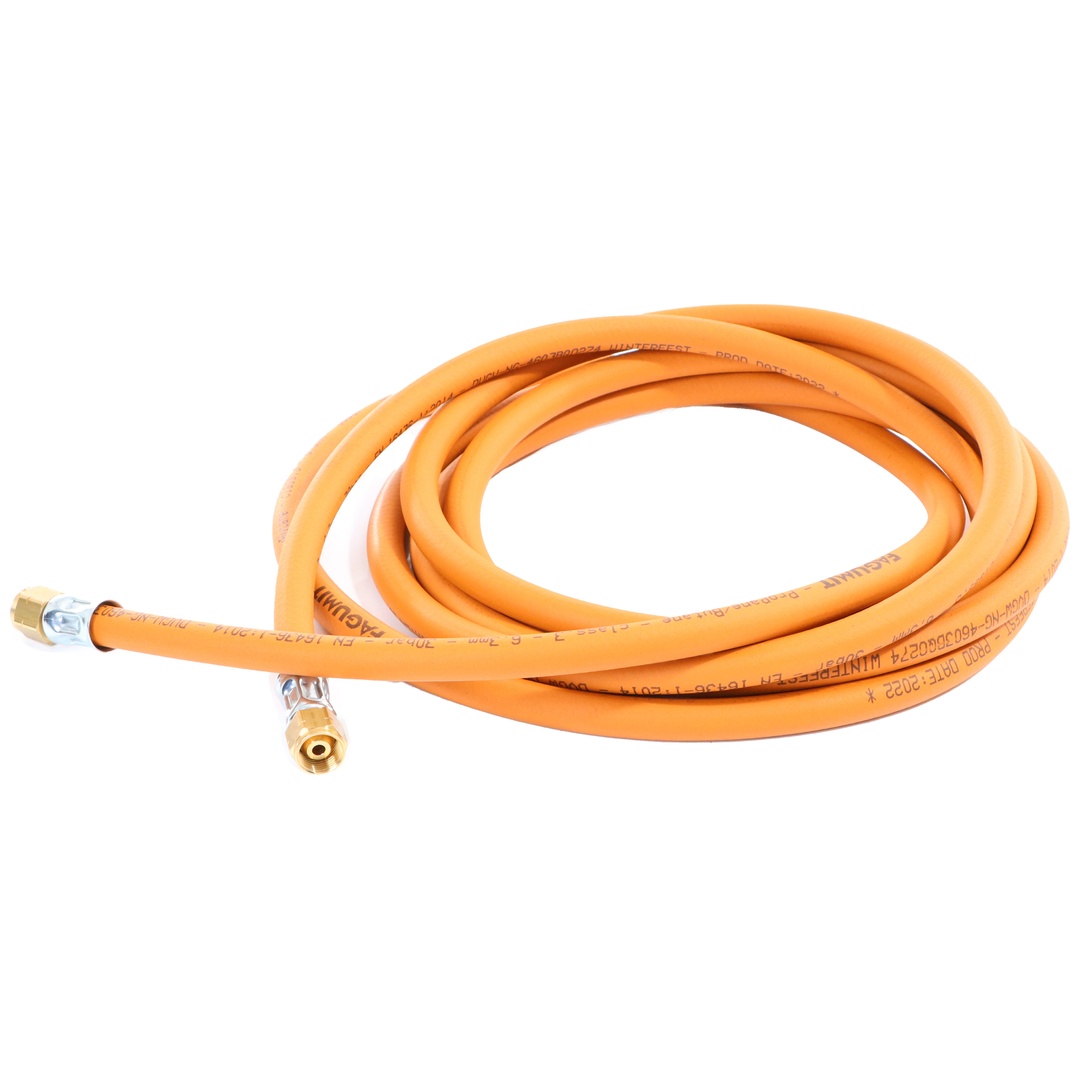 ELMAG Hochdruckschlauch PB30 Propan 6,3x5, 5 Meter, G 3/8LH x G 3/8LH