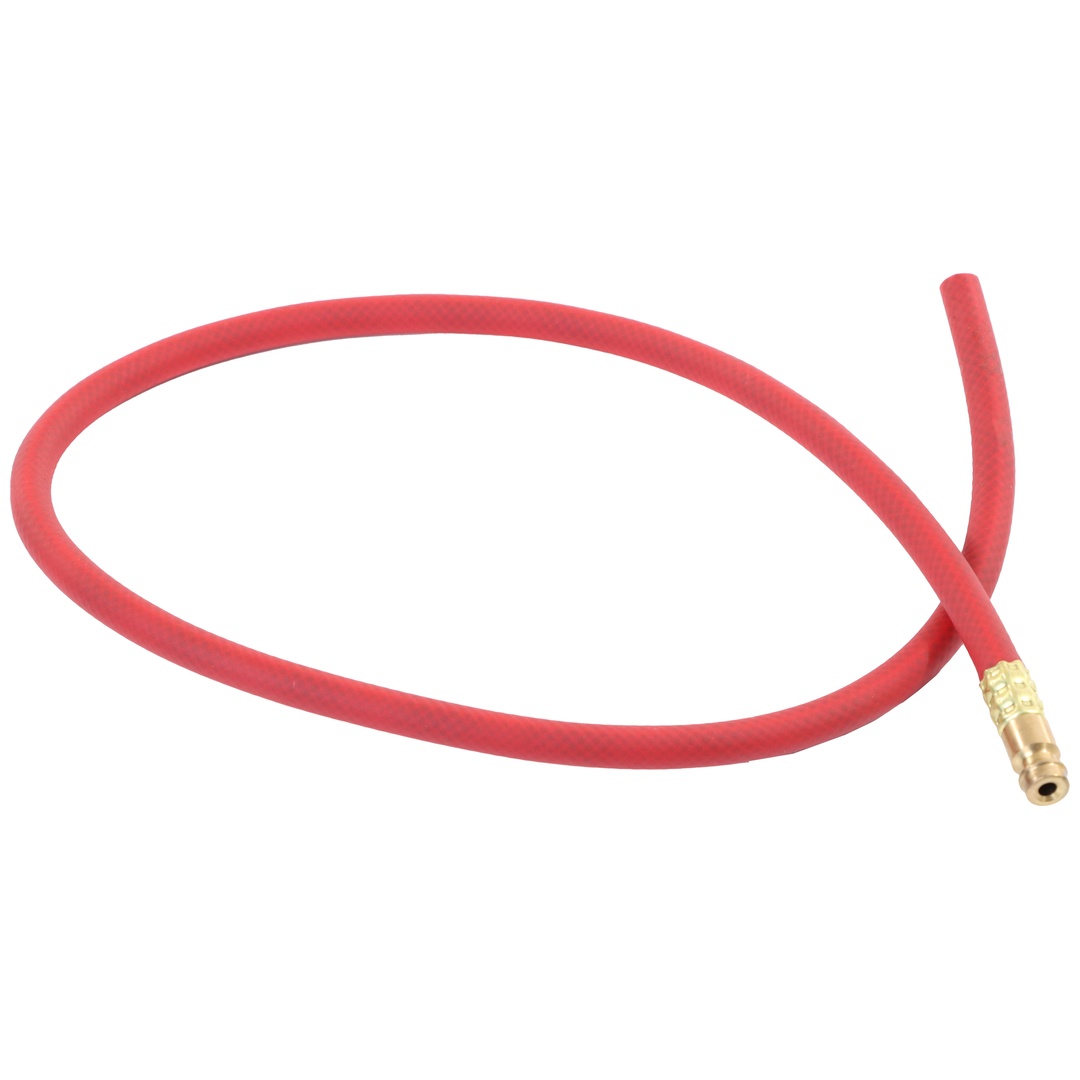 ELMAG Schlauch Warmwasser rot komplett mit Stecknippel DN5 zu MBC 501W, UD501W (3DT) & DM240W/DM501W (4DT)