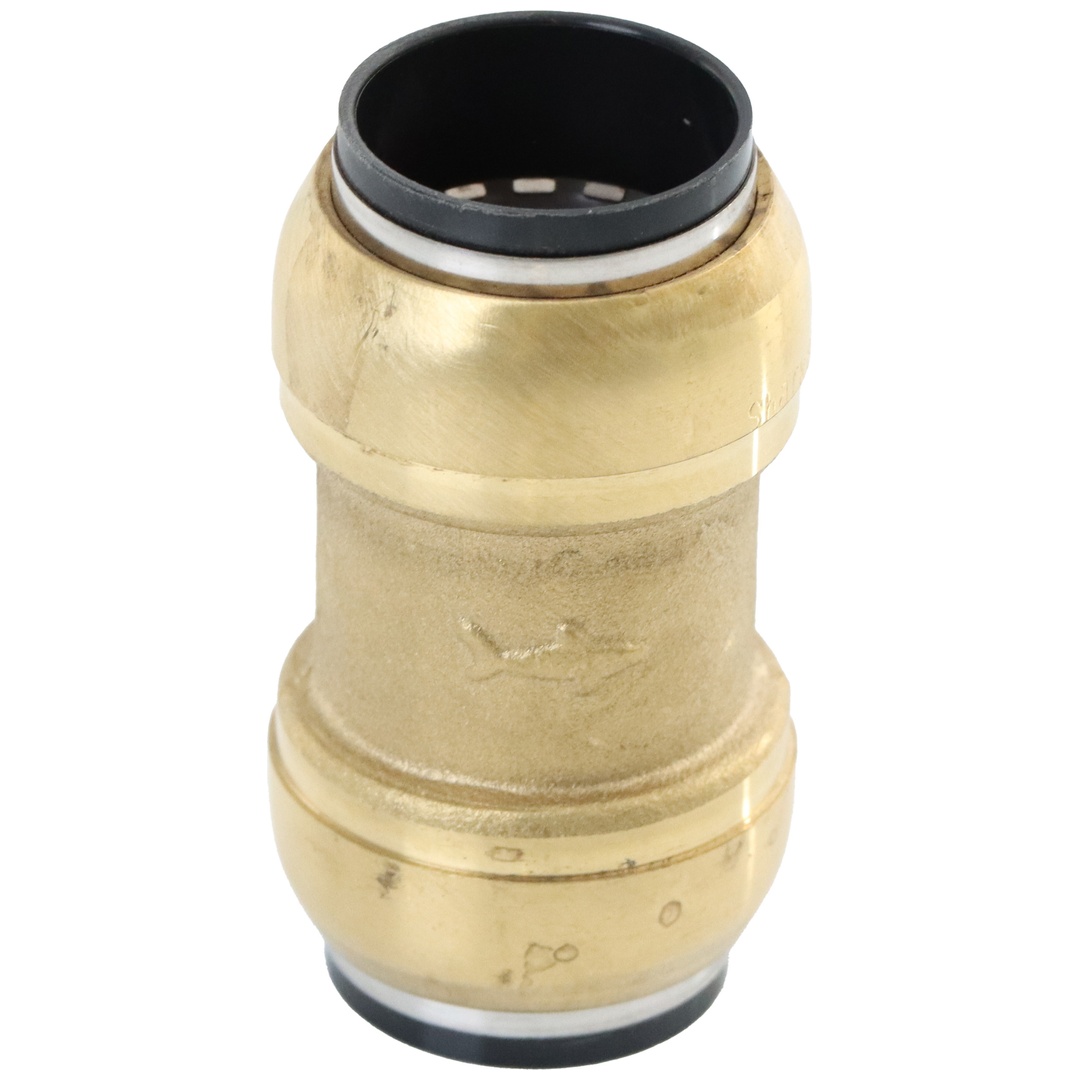 ELMAG Gerader Steckverbinder Messing SharkBite für Rohr 22 mm
