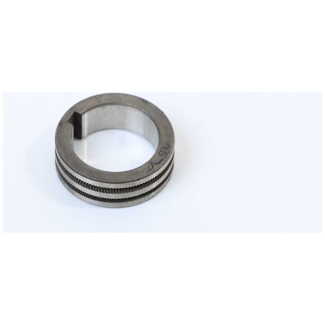 ELMAG Vorschubrolle 1,2/1,6 mm, DMS250-400, (AØ 30mm/IØ 22mm, 10mm breit), f. Fe/CrNi, TS
