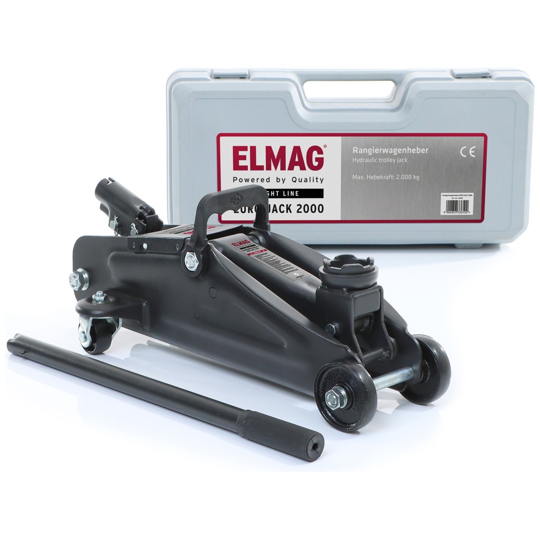 ELMAG Rangierwagenheber EURO JACK 2000 in Transportkoffer