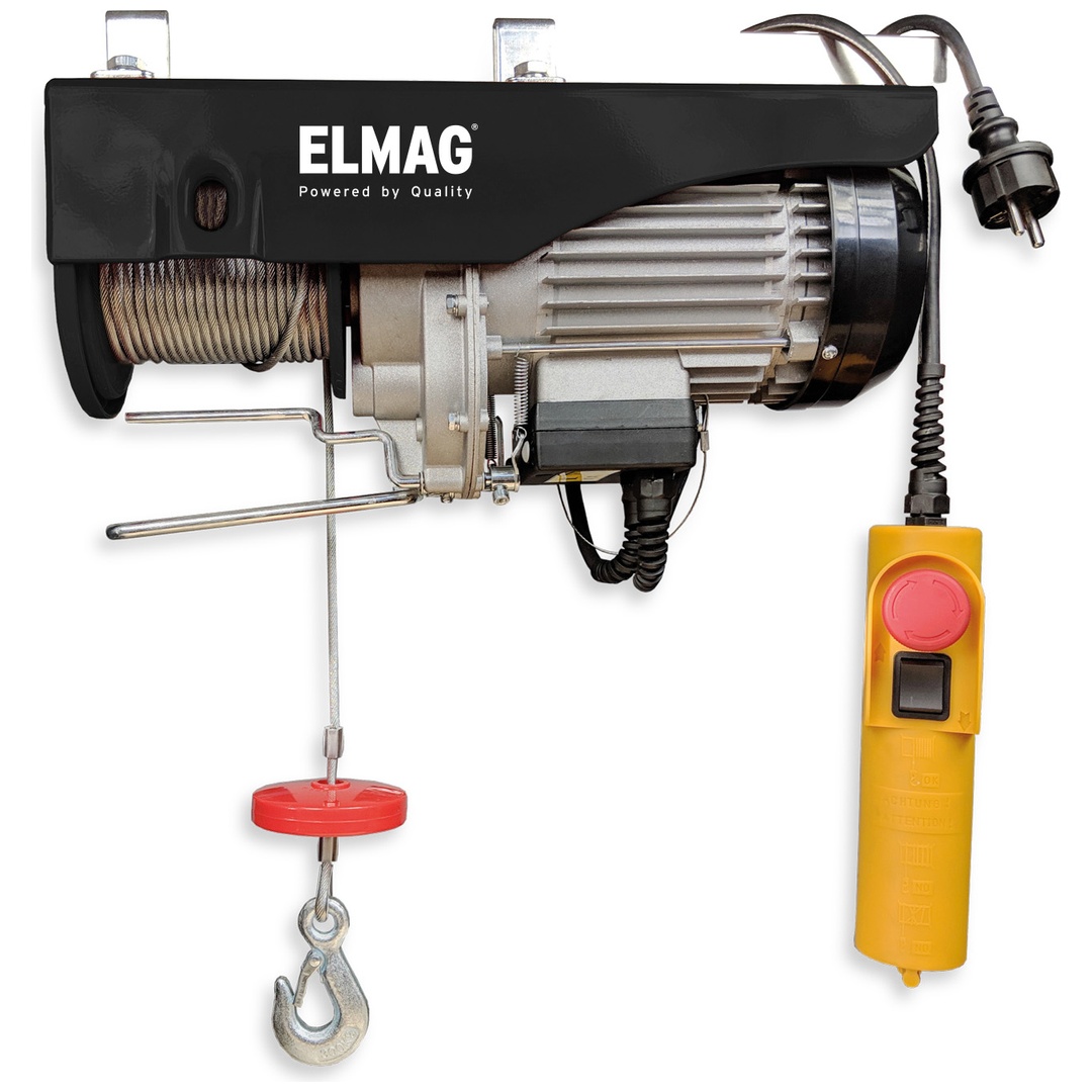 ELMAG Elektroseilwinde ESW 600 300/600 kg inkl. Umlenkrolle