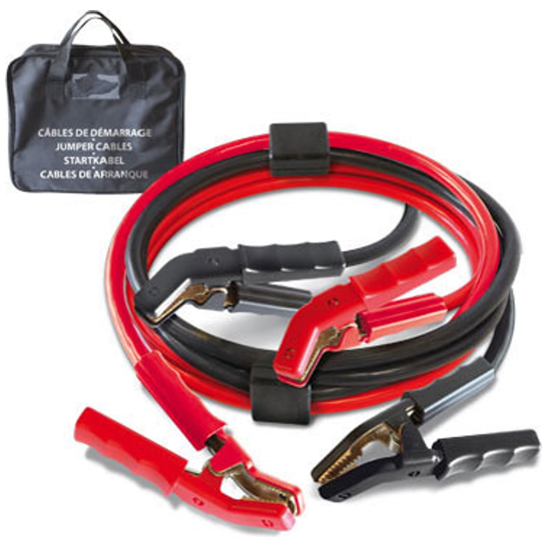 ELMAG Starthilfekabel-Set max. 1000 A, Polkl. vollisoliert, 2 x 5 m, 50 qmm