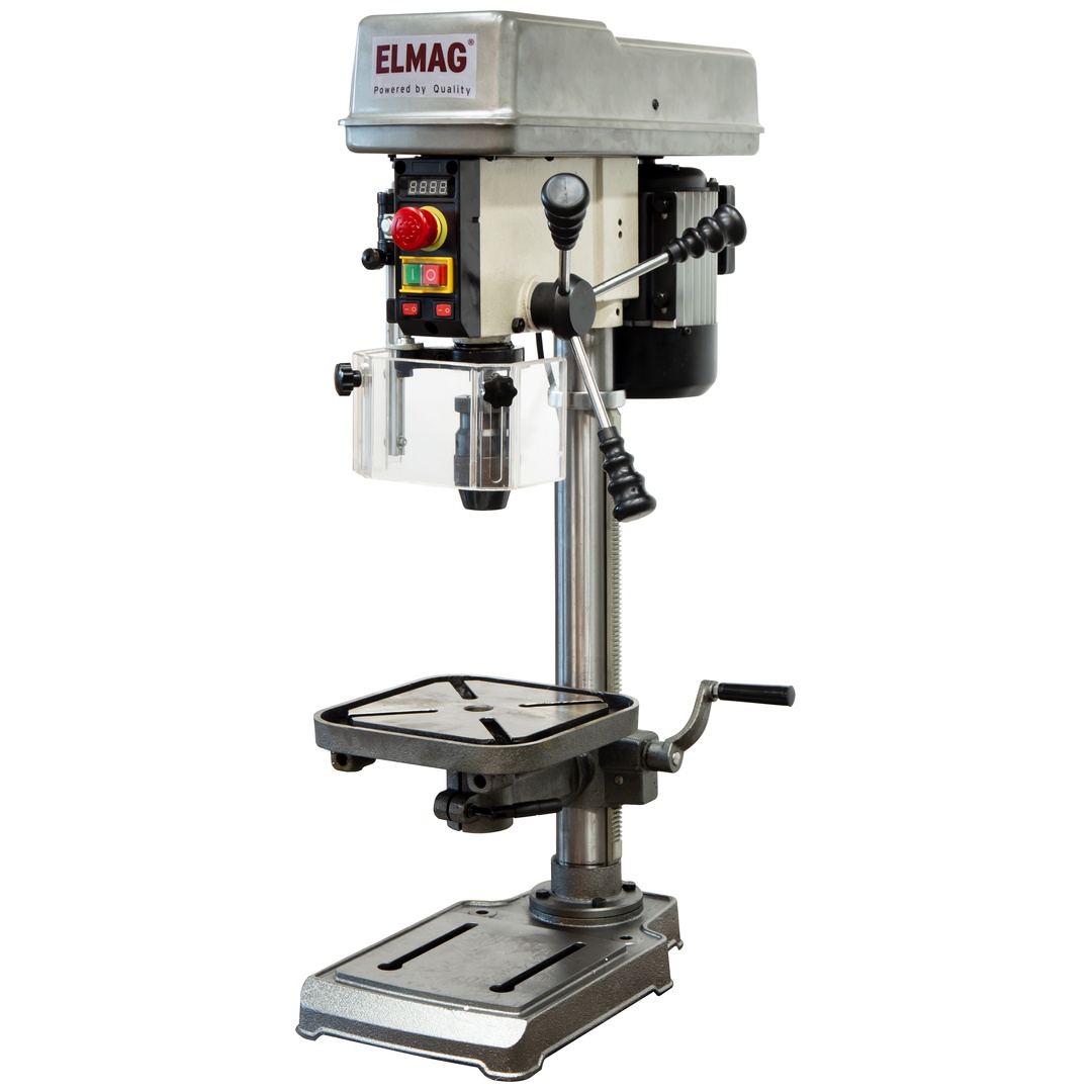 ELMAG Keilriemen-Tischbohrmaschine Modell KBM 16 T VARIO, 230V, RE-Lauf