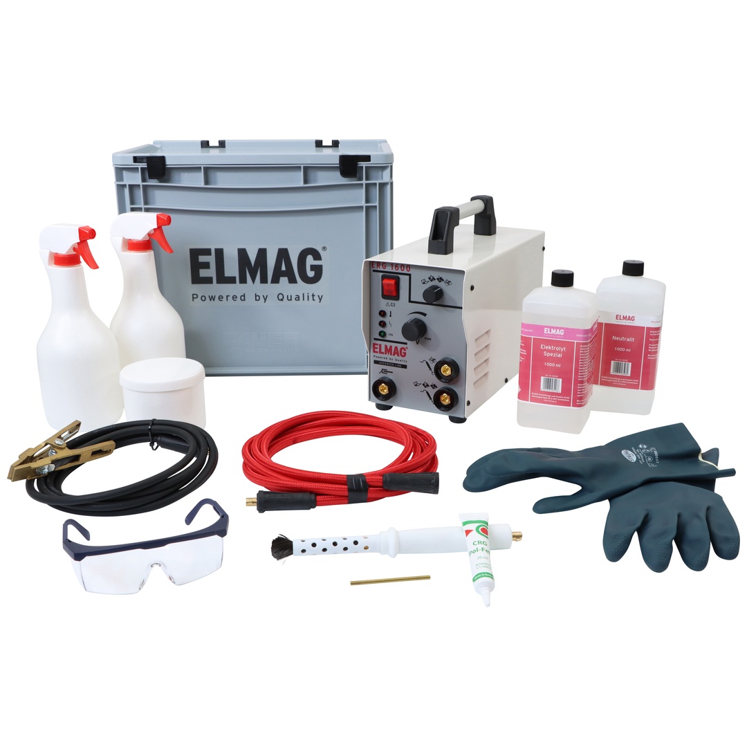ELMAG Edelstahl-Reinigungsgerät ERG 1600-Set