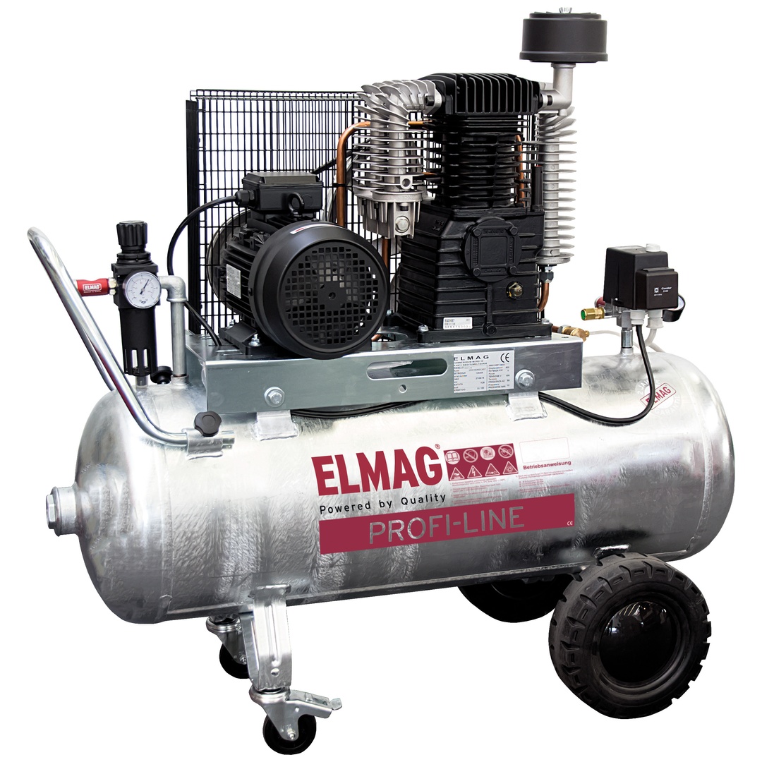 ELMAG Kompressor PROFI-LINE VERZINKT, PL-Z 600/10/100 D