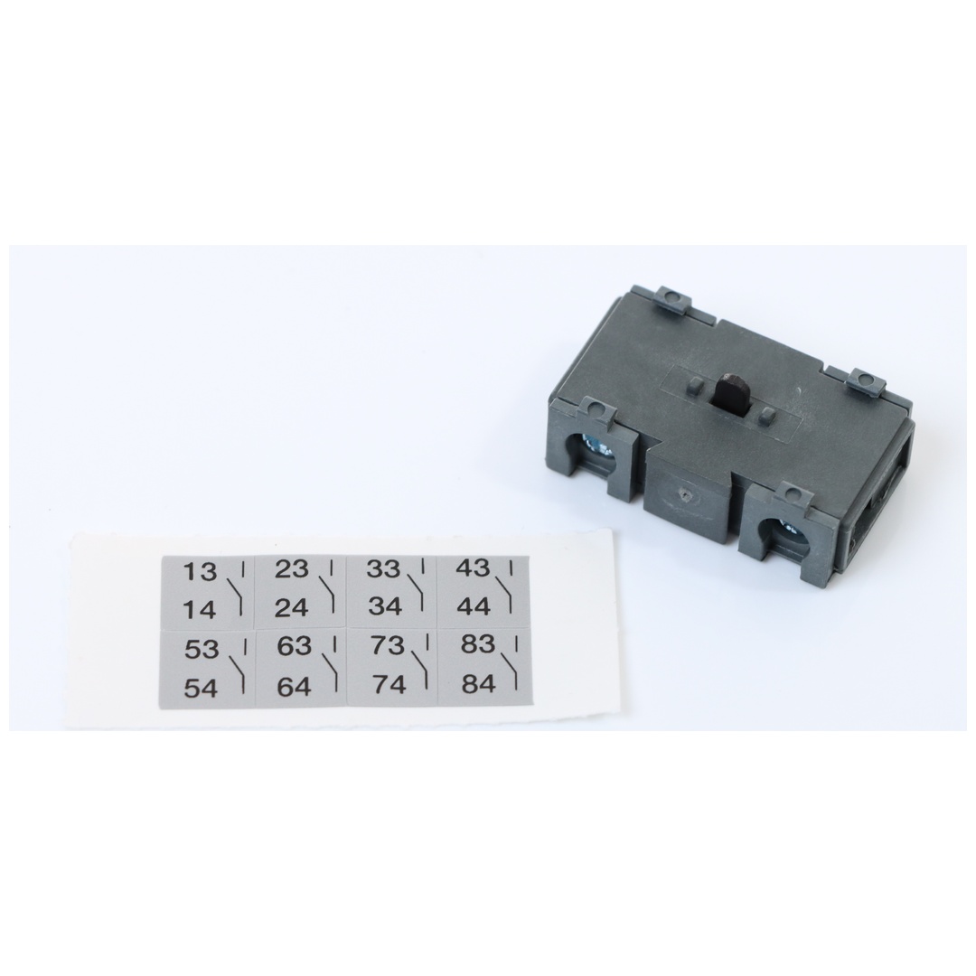 ELMAG Hilfskontakt NO (links) zu ABB OTM 63-125A