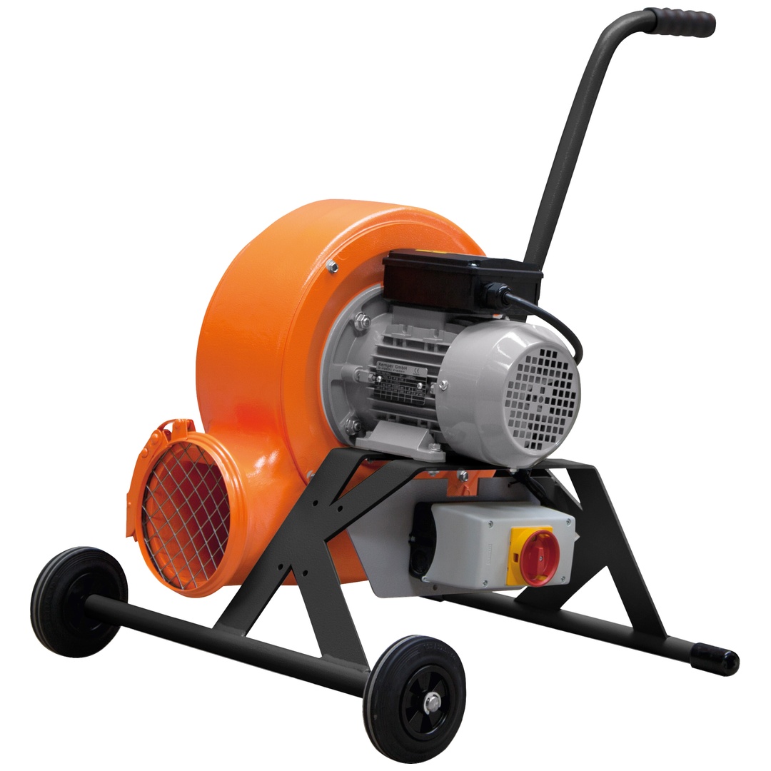 ELMAG Sauggebläse mobil zur Be- und Entlüftung 2000 m³/h Absaugleistung, 0,75 kW, 400 V / 50 Hz
