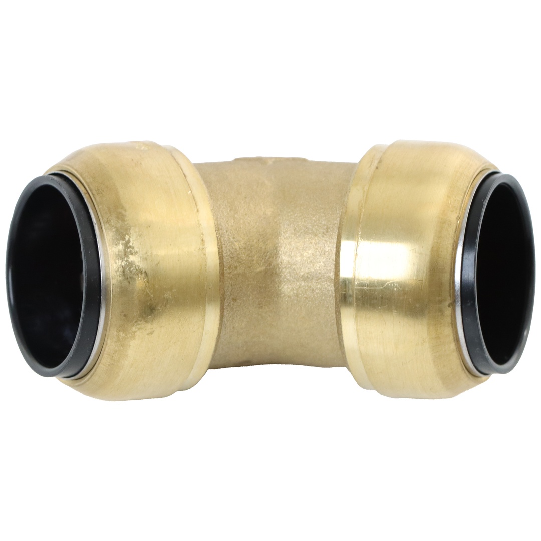 ELMAG Winkel Steckverbinder Messing SharkBite für Rohr 28 mm, 45°