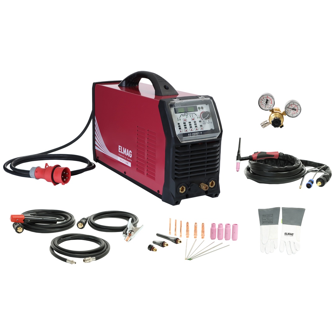 ELMAG WIG-/TIG AC/DC-Schweißinverter AD 2540T P ECO-SET-G Multi Line