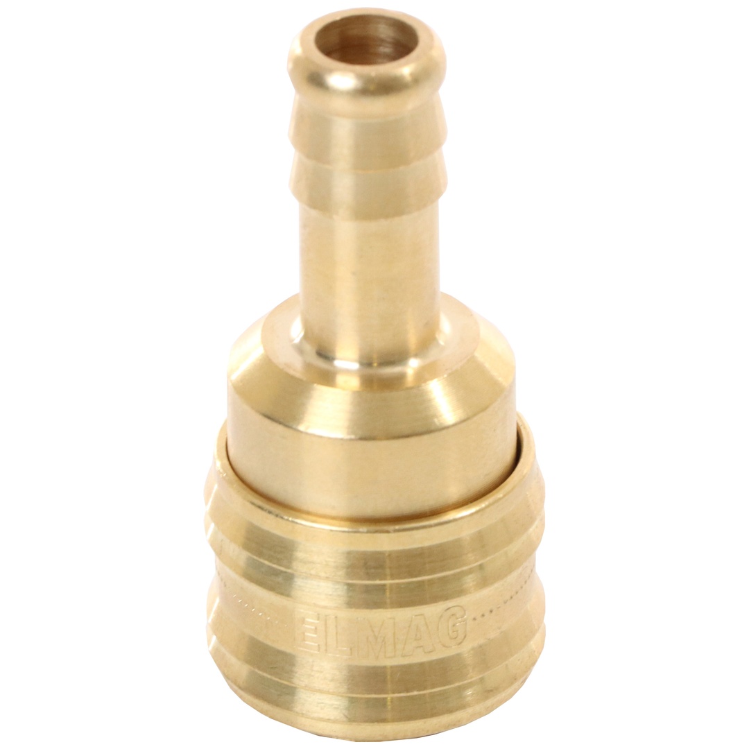 ELMAG Kupplung mit Schlauchtülle, 10 mm, Messing
