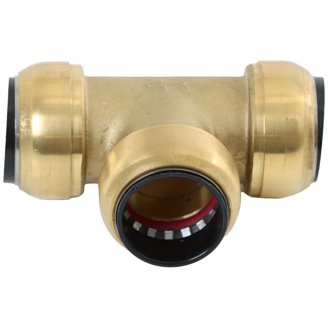 ELMAG T-Steckverbinder Messing SharkBite für Rohr 28 mm