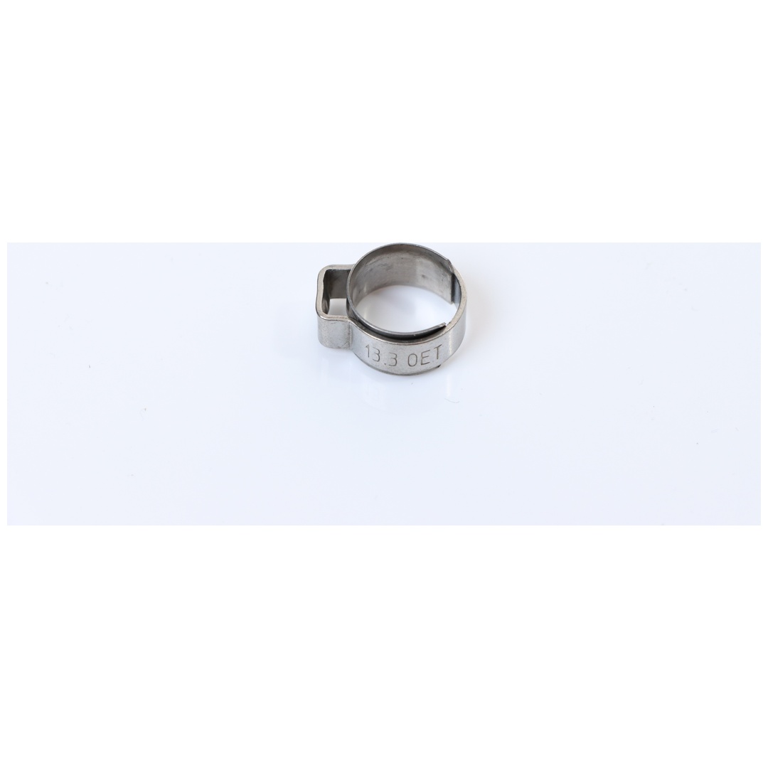ELMAG 1-Ohr Klemme mit Einlagering 10,5 - 12,5 mm Edelstahl (W4)