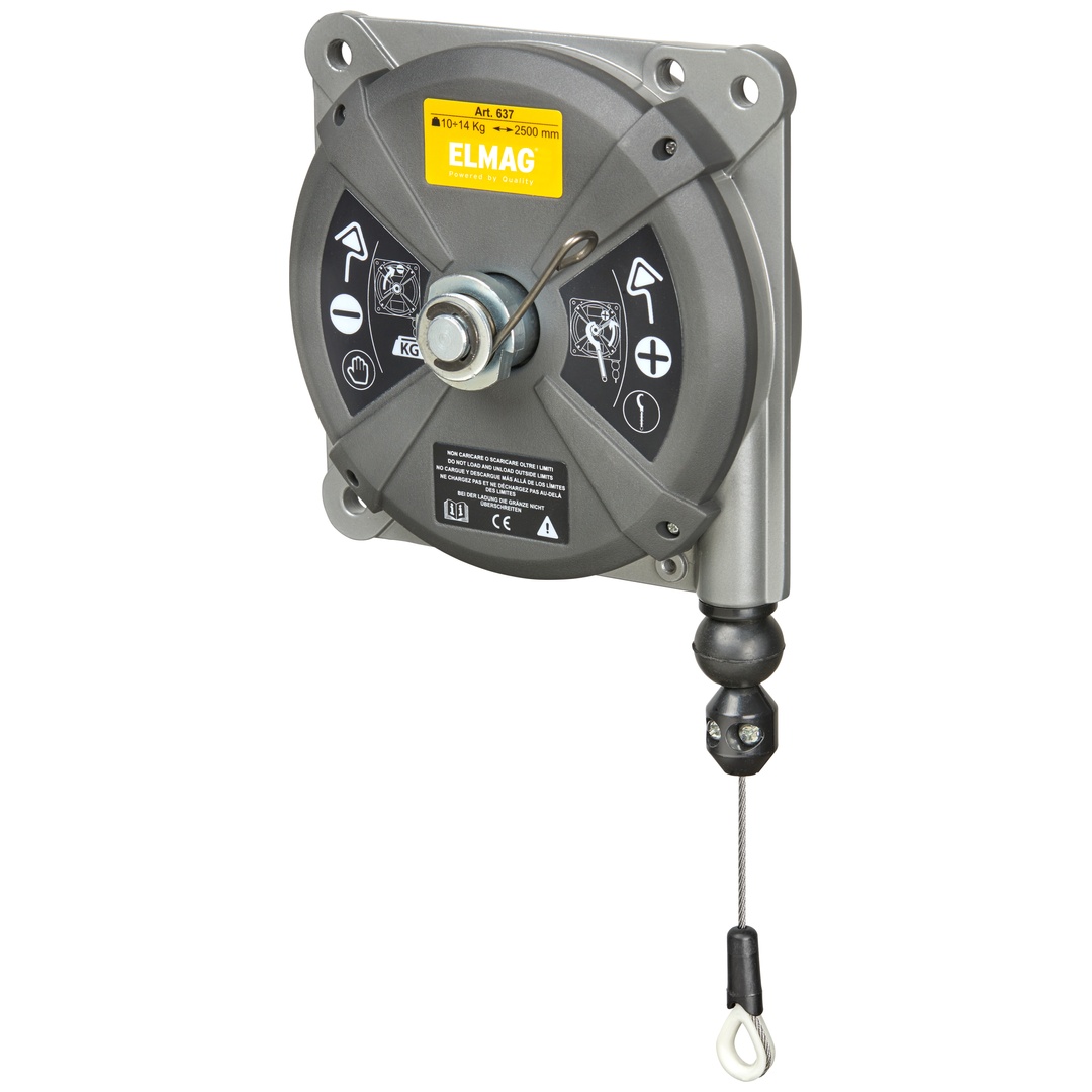 ELMAG Federzug-Balancer EPS 637, 10 - 14 kg / 2,5m AL