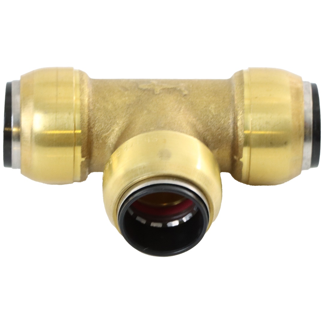ELMAG T-Steckverbinder Messing SharkBite für Rohr 15 mm