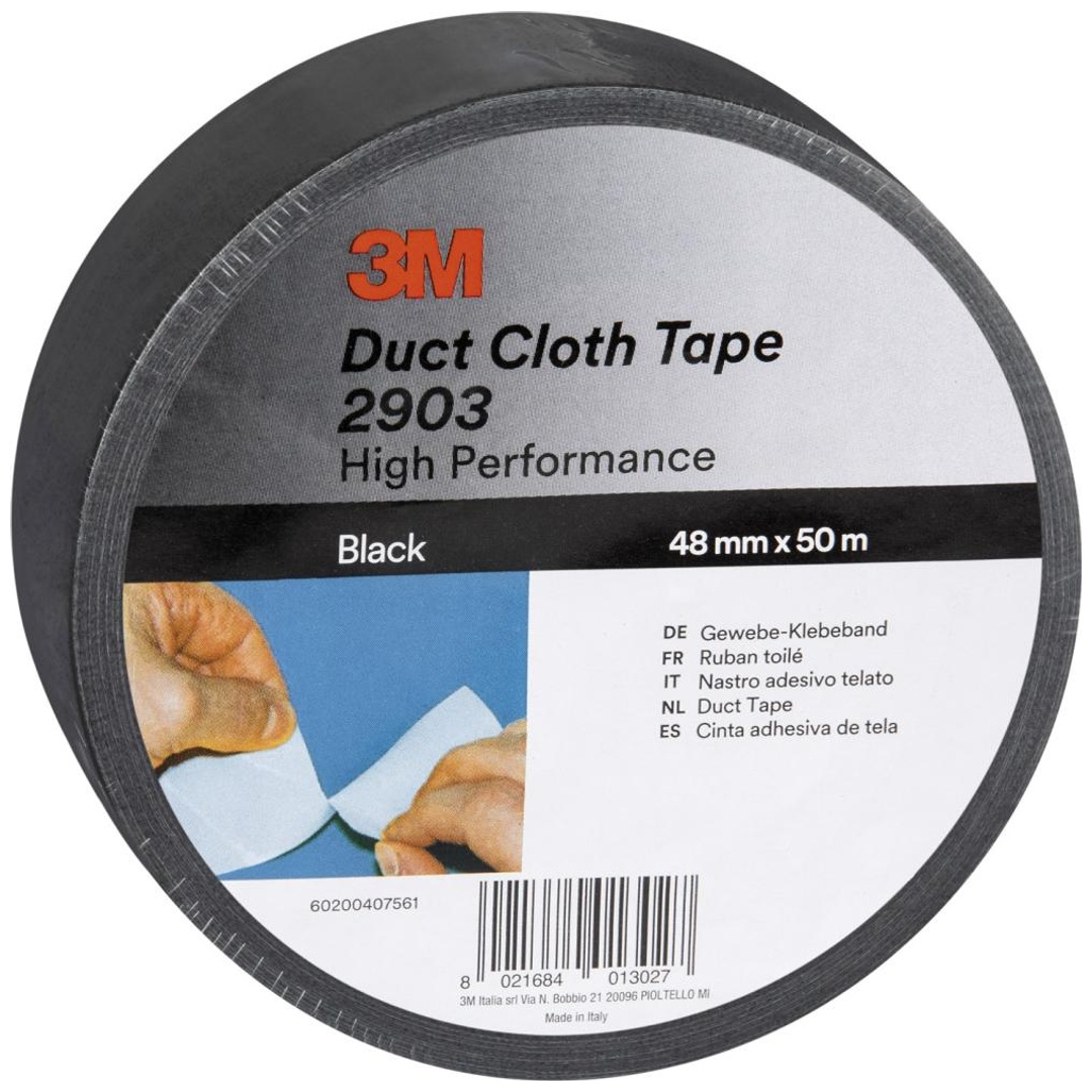 3M Gewebe-Klebeband 1909 48mmx50m schwarz
