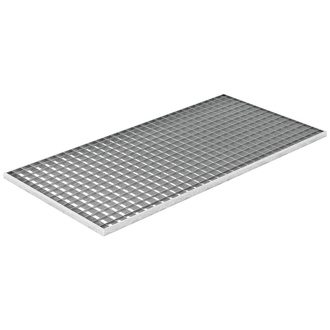 MEA Gitterrost für Zarge 500 x 350 mm MW 30/30, H 20, ohne Zarge