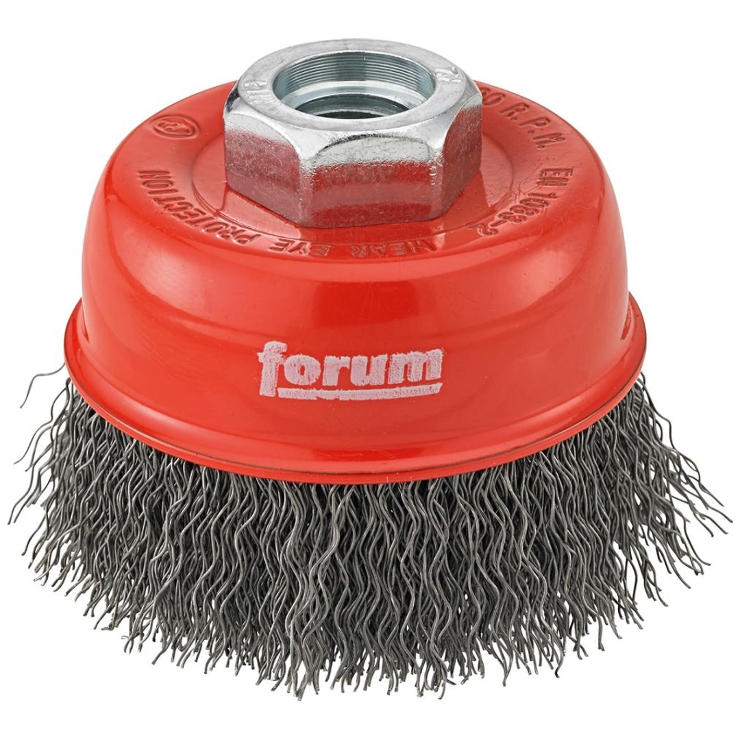 Forum Topfbürste Stahldraht M14 60 mm gewellt