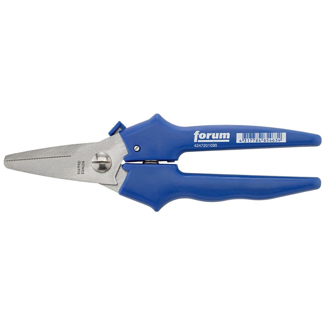 Forum Combi-Schere Edelstahl 190 mm gerade
