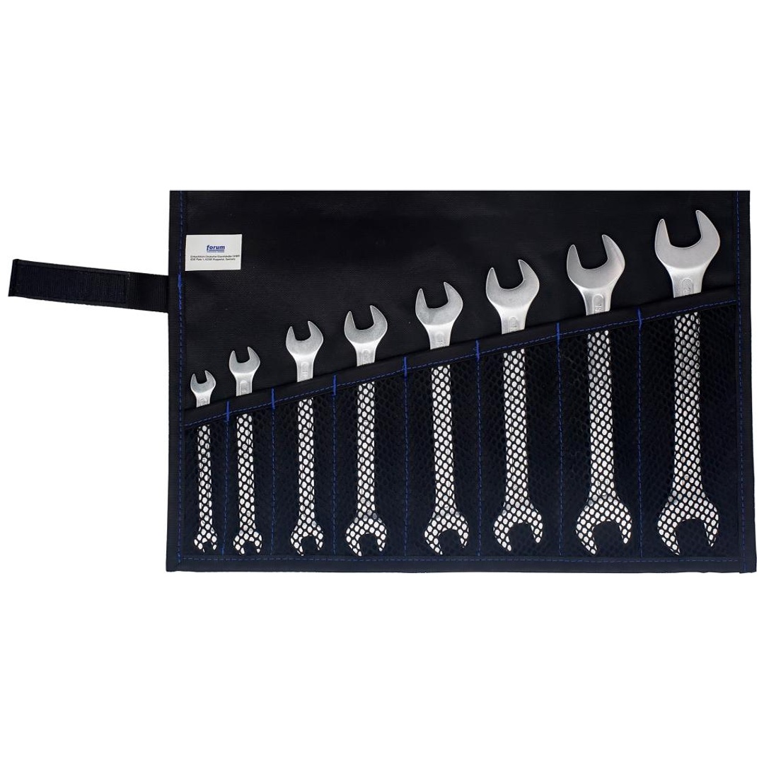 Forum Doppelmaulschlüssel-Satz DIN3110 6-22mm 8-teilig in Rolltasche