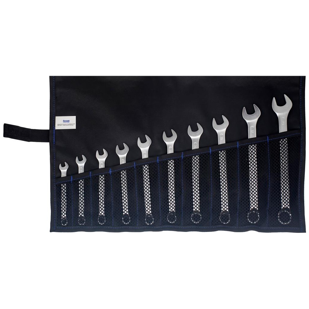 Forum Ringmaulschlüssel-Satz DIN3113B 8-19mm 10-teilig in Rolltasche
