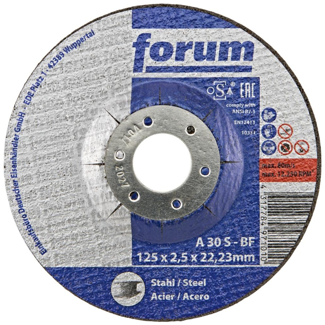 Forum Trennscheibe Stahl 125 x 2,5 mm, T41 gerade