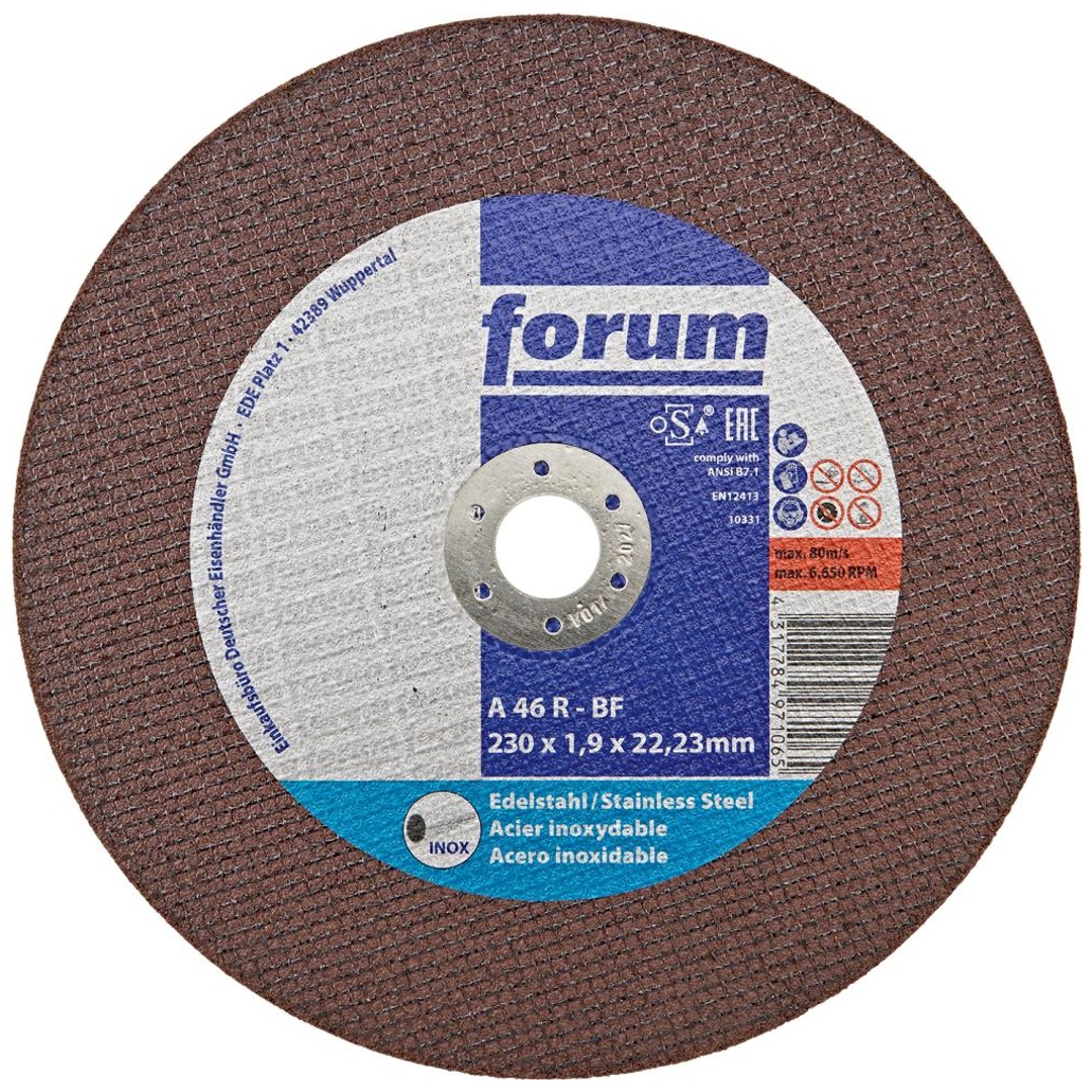Forum Trennscheibe INOX 230 x 1,9 mm, T41 gerade