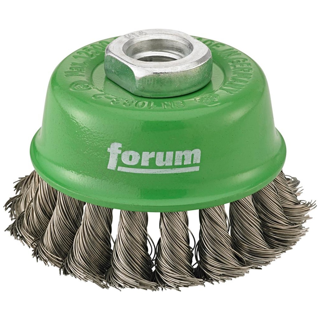 Forum Topfbürste Rostfrei M14 65 x 0,35 mm gezopft