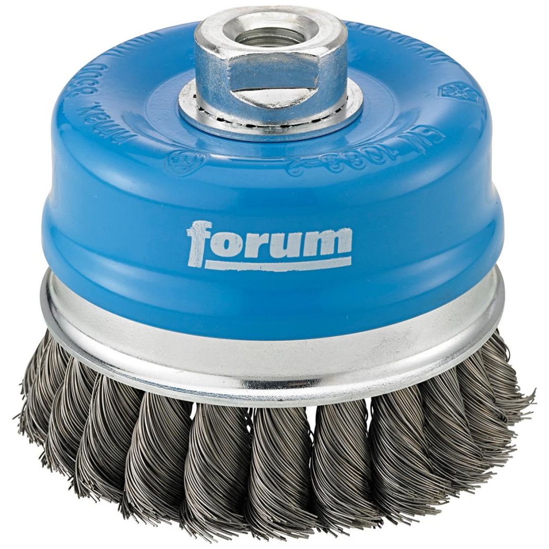 Forum Topfbürste Stahldraht M14 80 x 0,80 mm gezopft