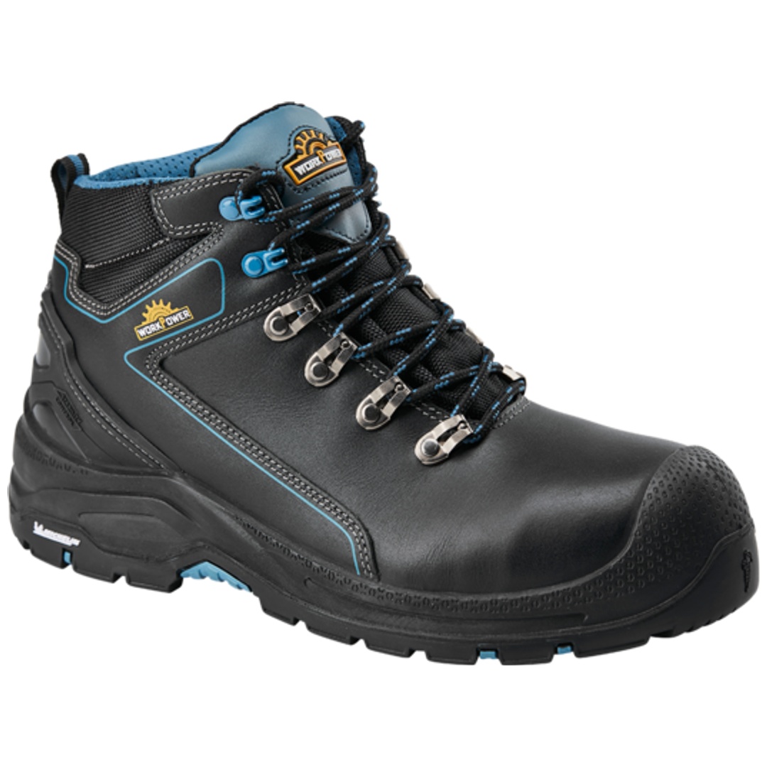 WorkPower Rual-Tex Sicherheitsstiefel Lion 0709 S3 Gr. 46 schwarz/blau