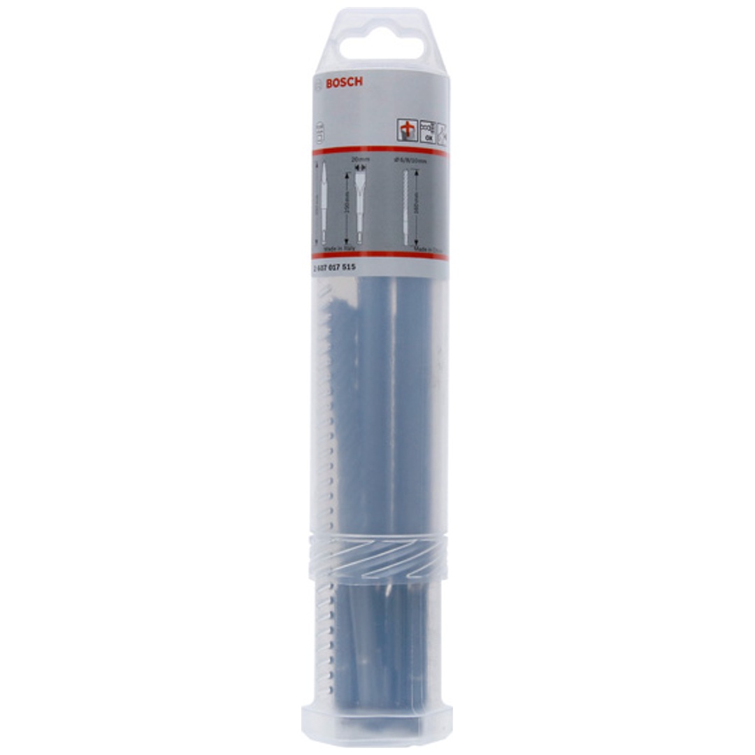 Bosch Professional Bosch PRO SDS plus-4C Meißel- und Bohrersatz, 5-tlg