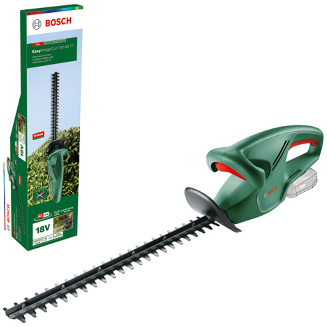 Bosch Akku-Heckenschere EasyHedgeCut 18V-44-11, incl. Messerabdeckung, Karton