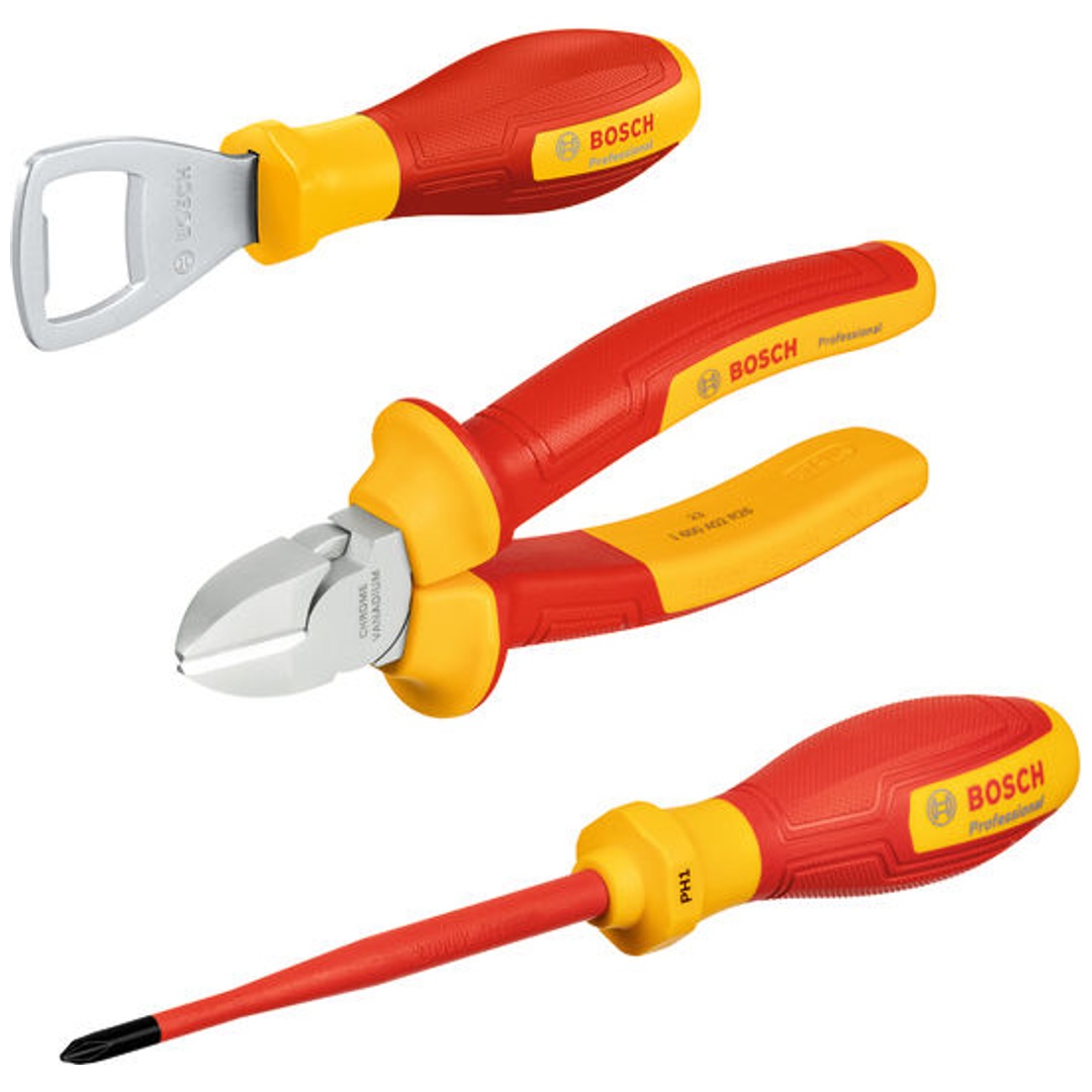 Bosch Professional Bosch 3-tlg. Handwerkzeug-Set L-BOXX Mini