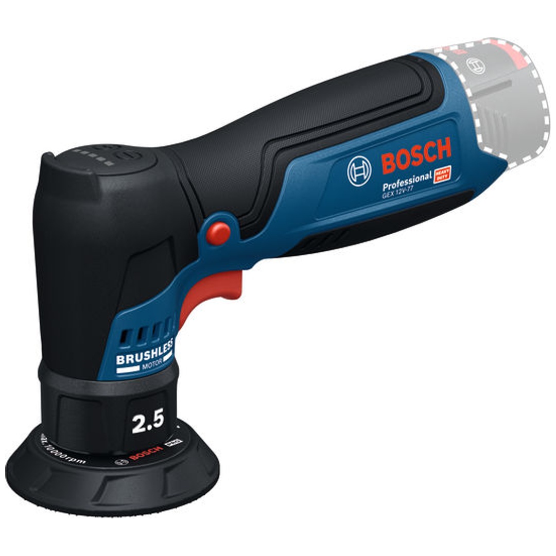 Bosch Professional Bosch Akku-Exzenterschleifer GEX 12V-77, Karton