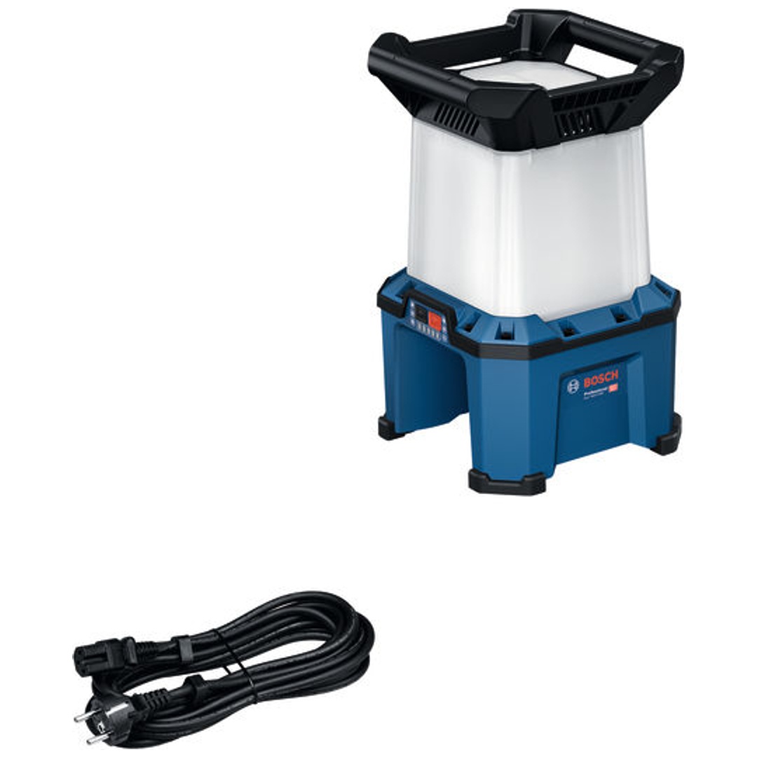 Bosch Professional Bosch Akku-Bauleuchte GLA 18VH-7500 + Kaltgerätekabel