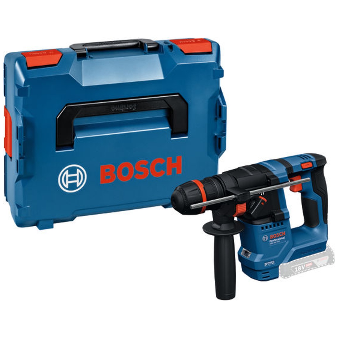 Bosch Professional Bosch Akku-Bohrhammer mit ONECHUCK GBH 18V-18 X, incl. Tiefenanschlag, L-BOXX