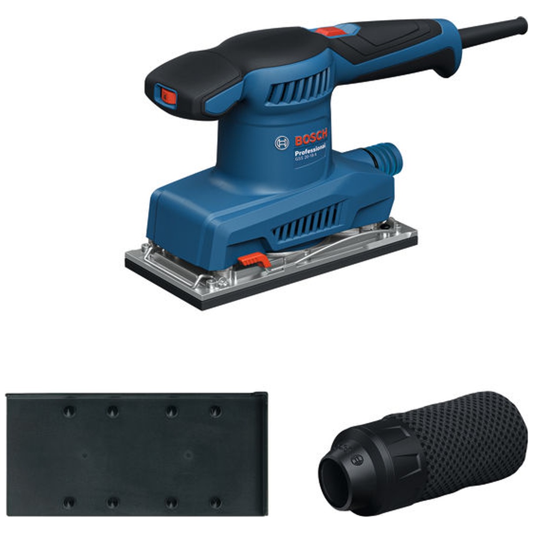 Bosch Professional Bosch Schwingschleifer GSS 20-18 A, incl. Zubehör, Karton