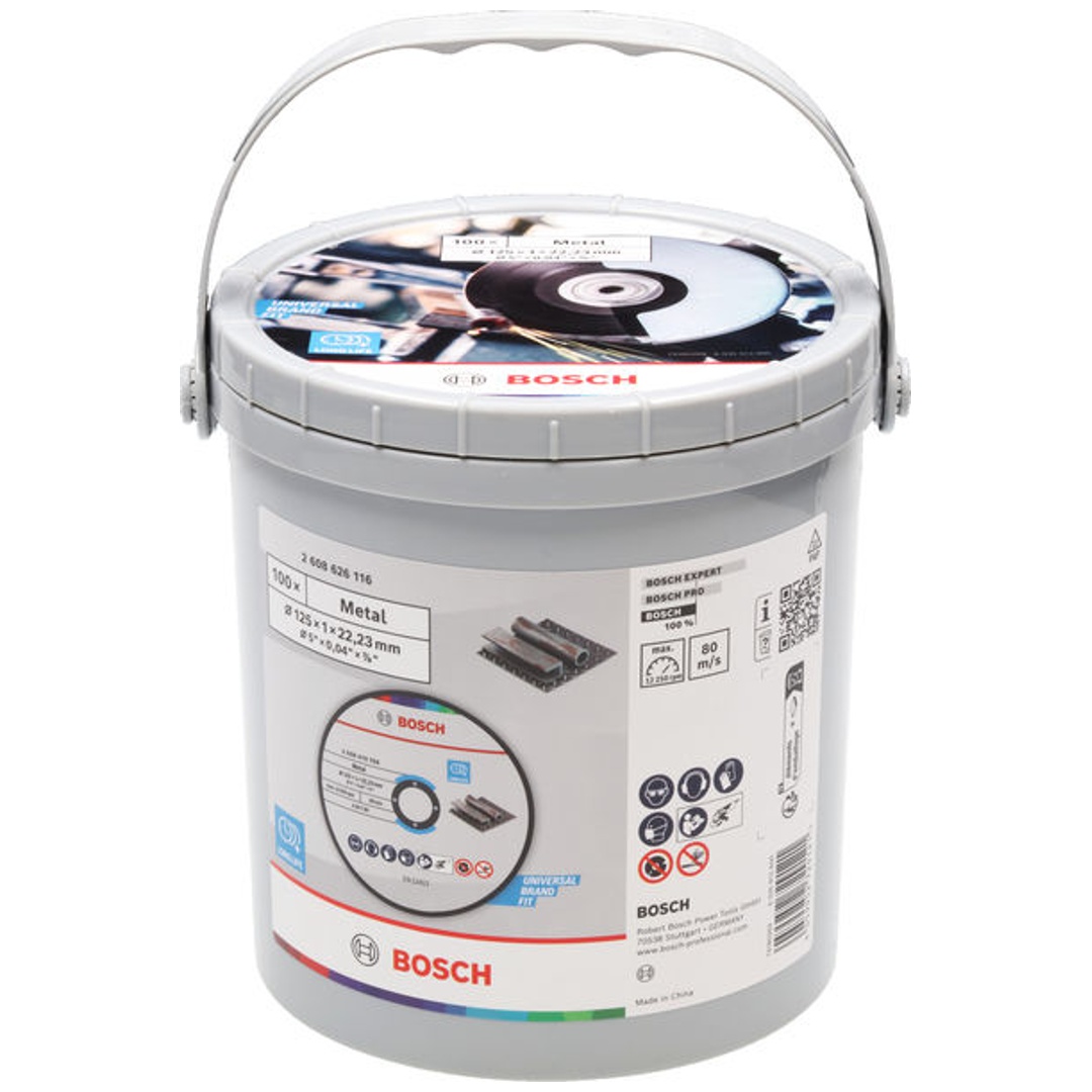 Bosch Professional Bosch Standard for Metal Trennscheibe, 125 x 1 x 100, 100 Stk.