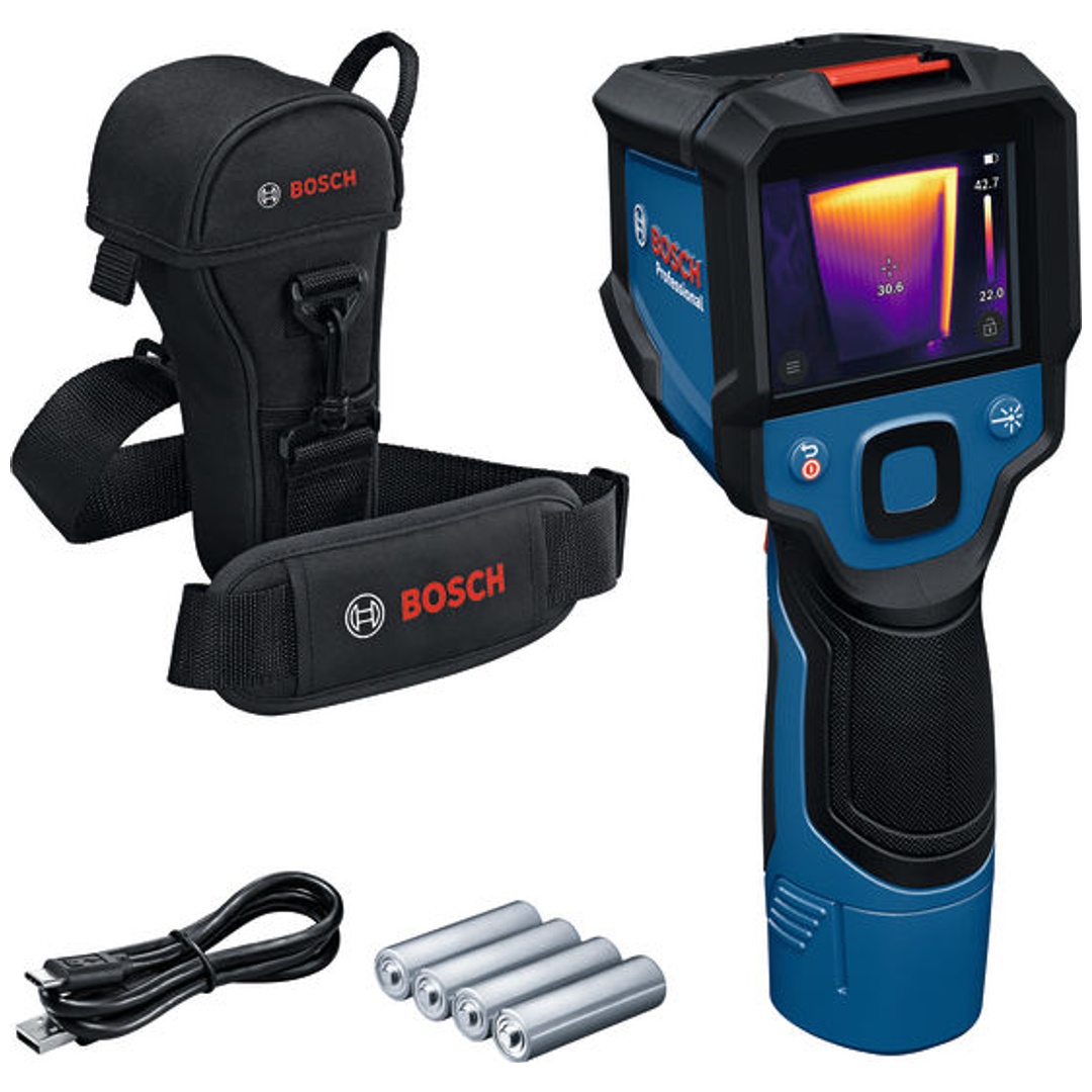 Bosch Professional Bosch Wärmebildkamera GTC 12V-450-13, AA1 Alkaline Akku-Adapter, 4 x 1,5 Batterie (AA)