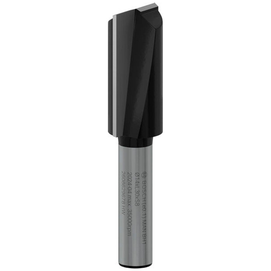 Bosch Professional Bosch PRO Nutfräser, zweischneidig, Ø 14 x L 30, Schaft 8 mm
