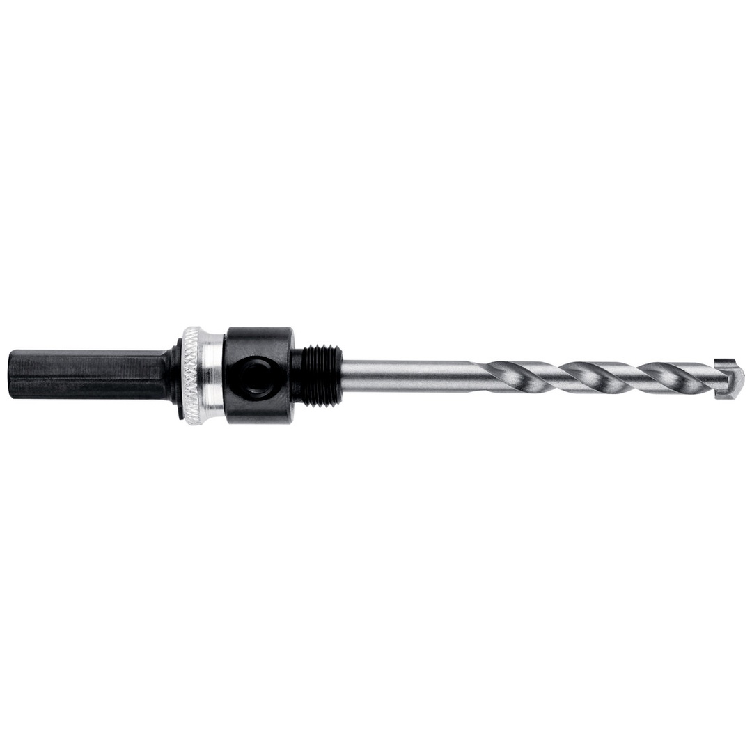 Metabo Adapter SW9/ 1/2 -20 UNF, Ø 14-30 mm, HM, für Lochsägen, incl. Zentrierbohrer