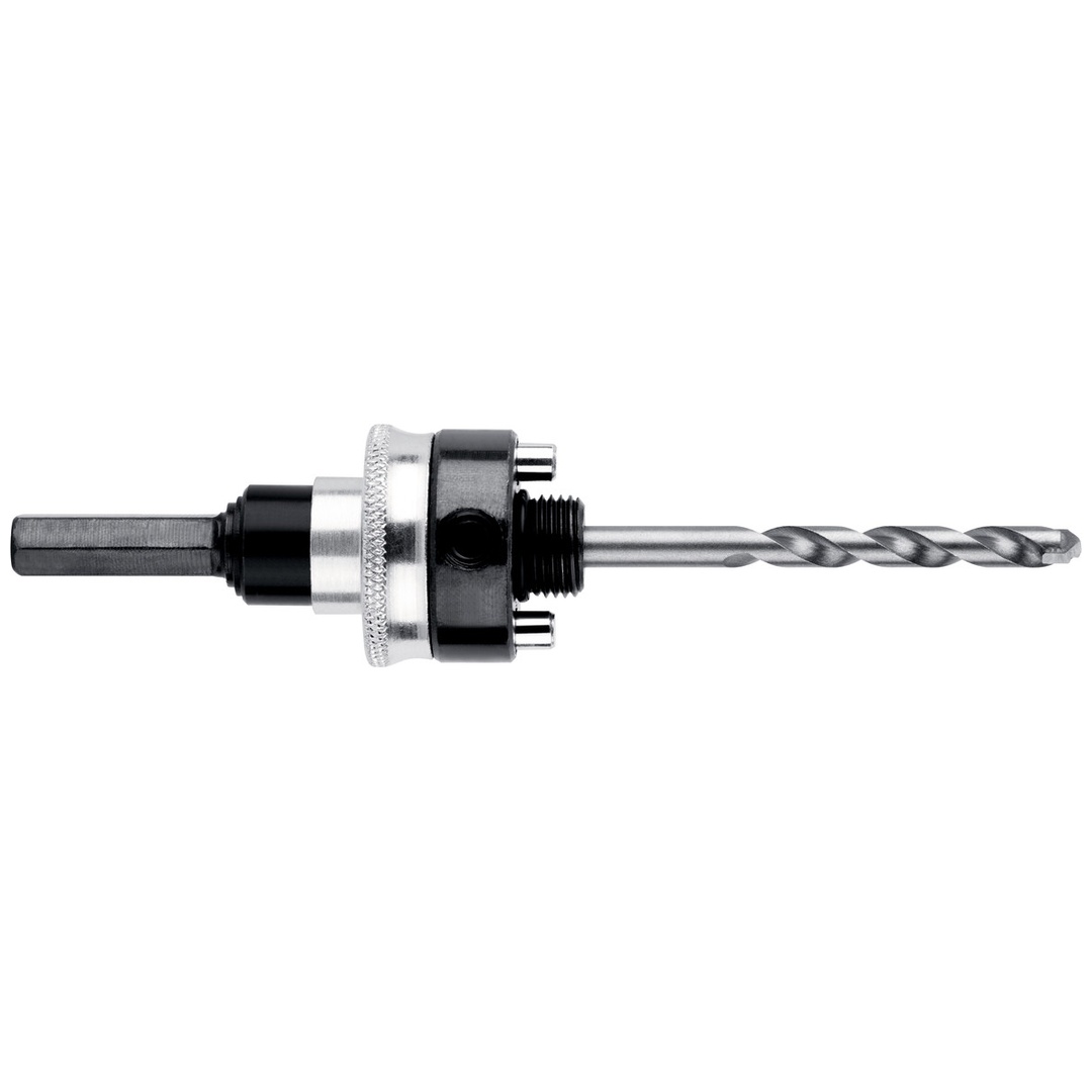 Metabo Adapter SW9/ 5/8 -18 UNF, Ø 32-152 mm, HM, für Lochsägen, incl. Zentrierbohrer