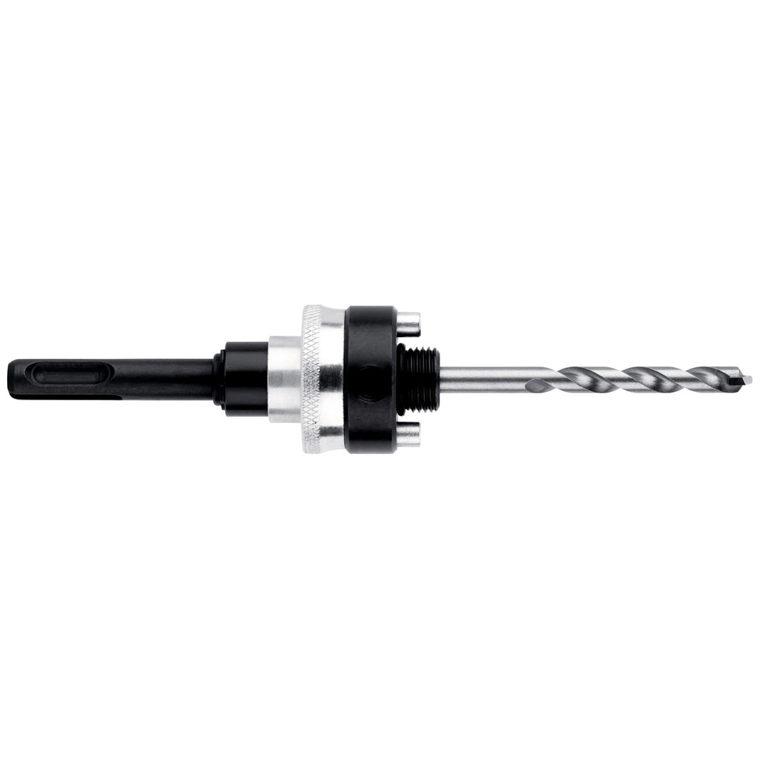 Metabo Adapter SDS-plus 5/8-18 UNF, Ø 32-152 mm, HM, für Lochsägen, incl. Zentrierbohrer