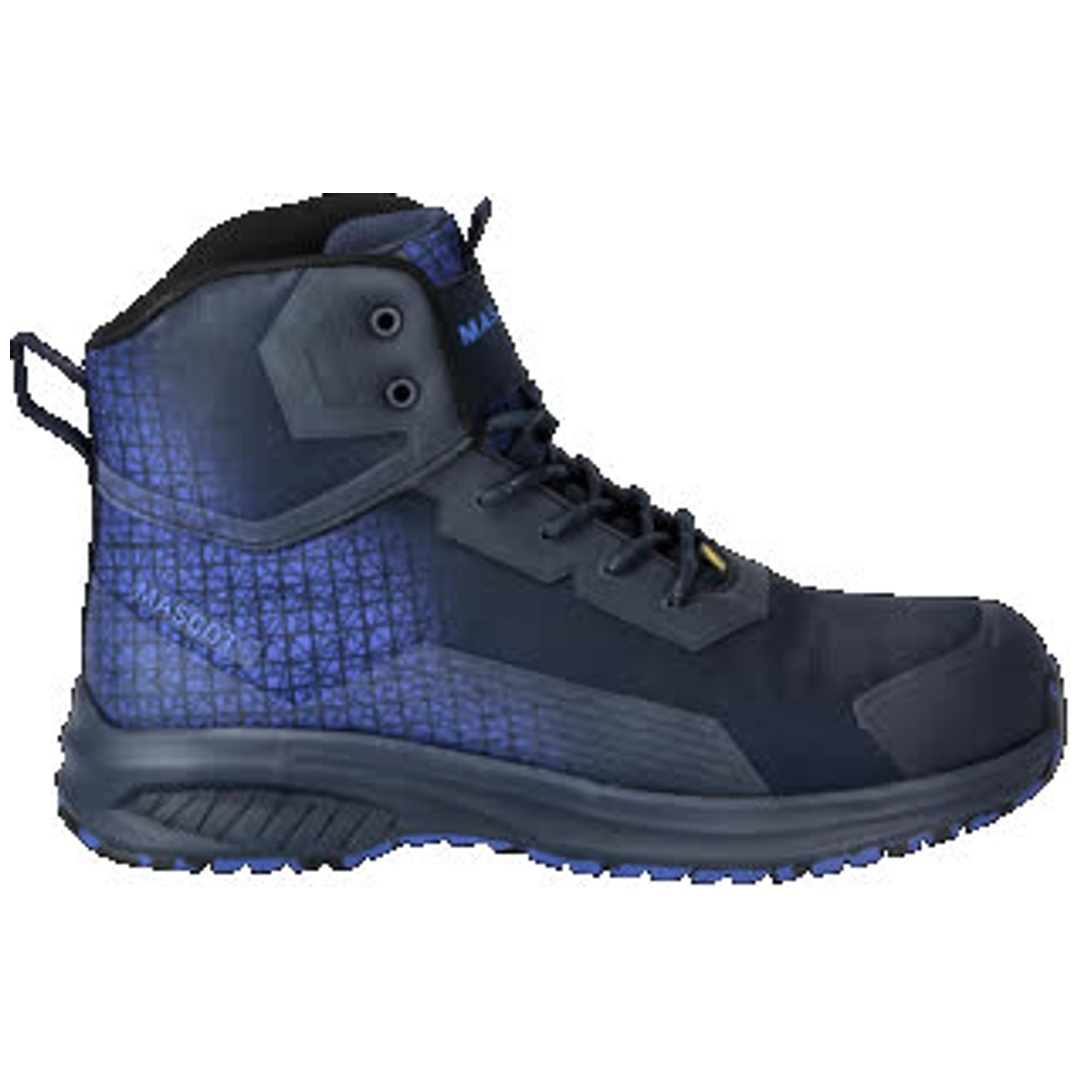 Mascot Sicherheitsstiefel F1503 S3S SR FO Gr. 37 schwarzblau/azurblau