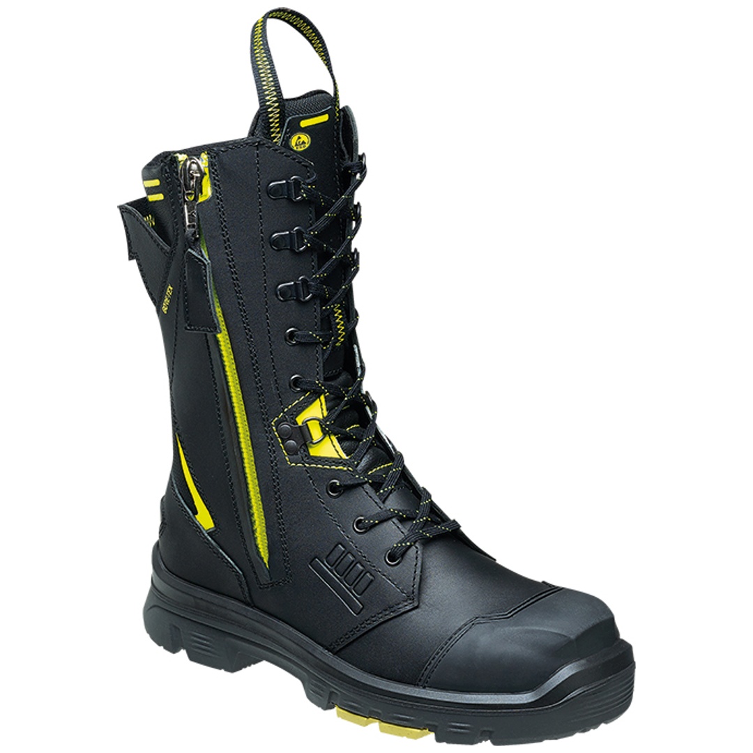 Steitz Secura Sicherheitsstiefel FIRE FIGHTER III GTX S3 ESD XB Gr. 48/49 schwarz