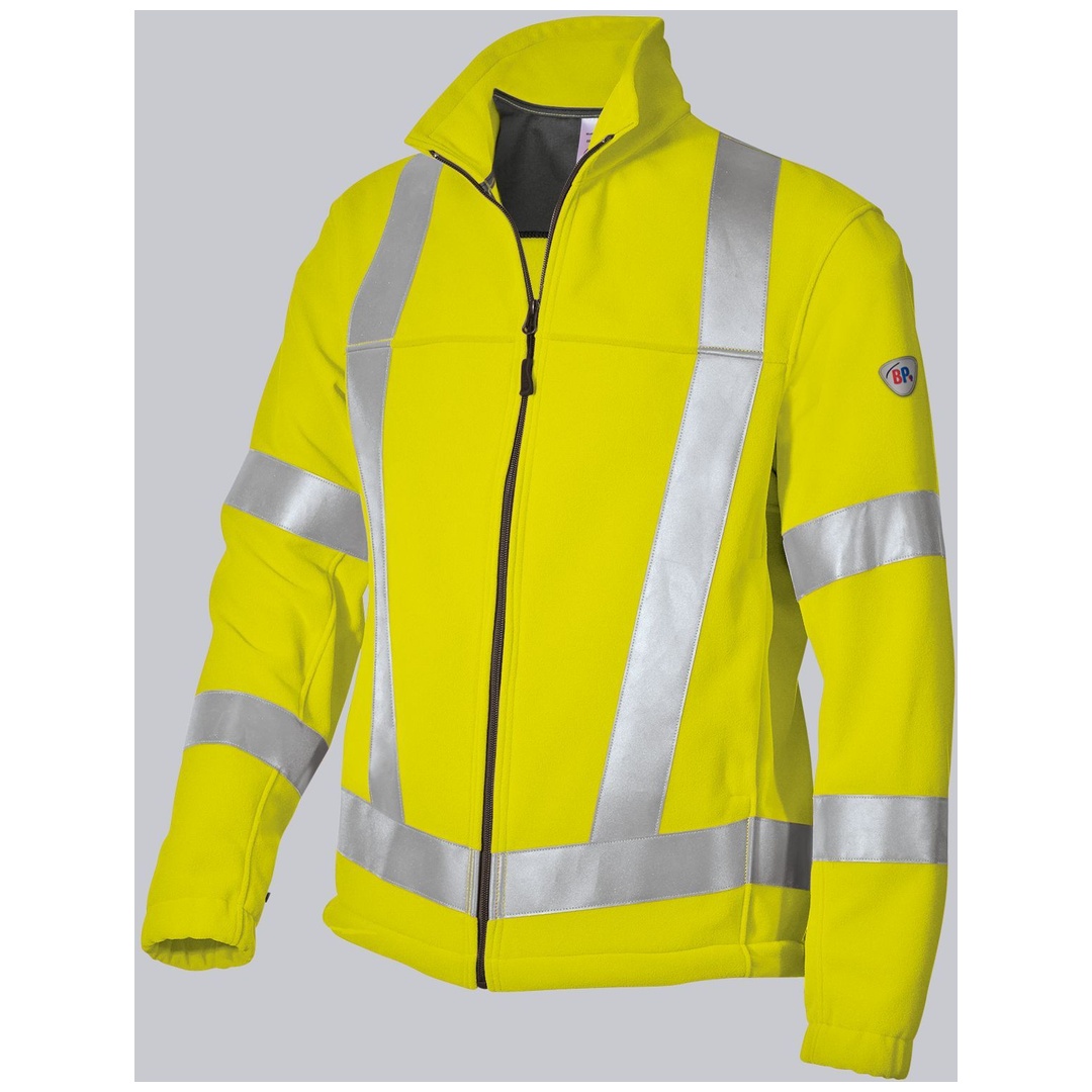 BP Fleecejacke Herren 2025 Gr. 3XL warngelb