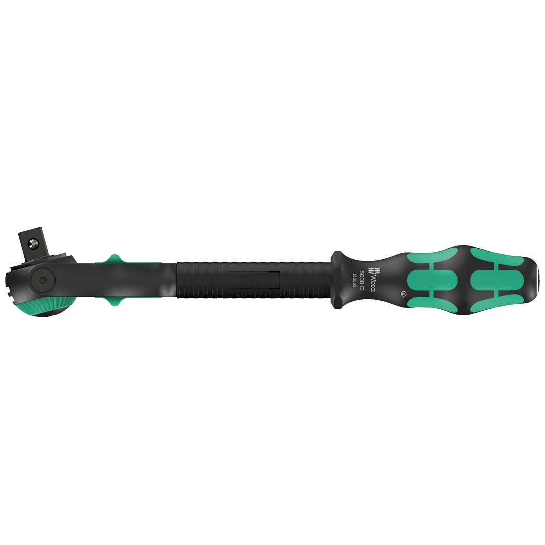 Wera 8000 C Black Edition Zyklop Speed-Knarre mit 1/2-Antrieb, 1/2
